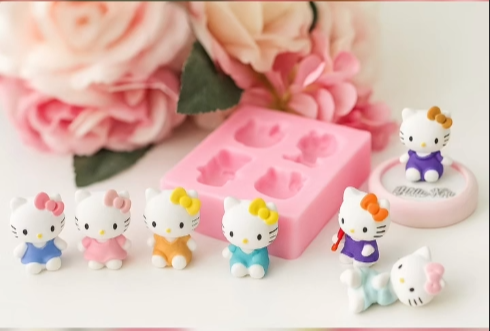 7'li El Yapımı Hello Kitty Set