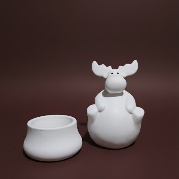 Geyik mumlu set 15 cm