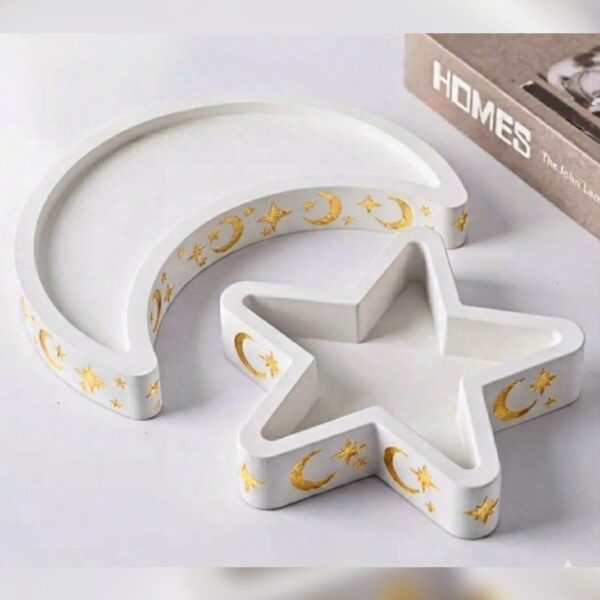 AY VE YILDIZ 20X9 CM AY 15 CM YILDIZ