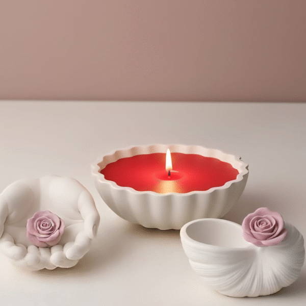 3 Lü set Mumluk Vazo - Kalıp