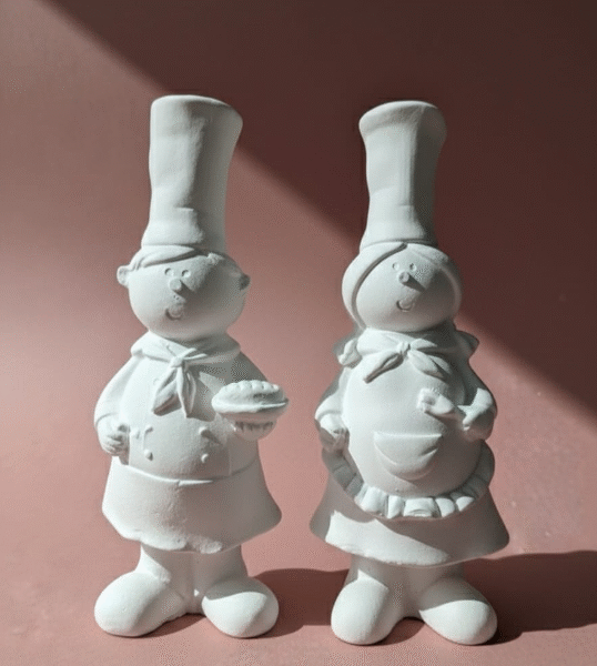 Aşçı çift tek renk 17 cm - Kalıp