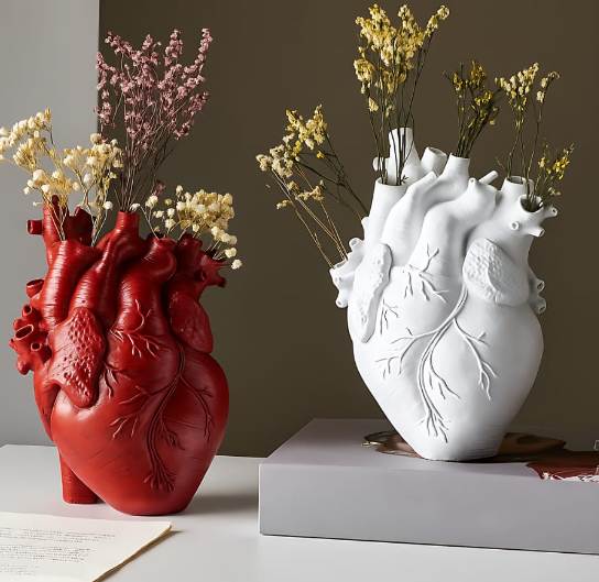 Kalp Obje 18 Cm - Kalıp